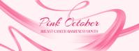Pink October Zdjęcie w tle na Facebooka template