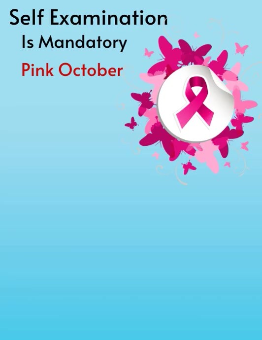 pink october Template | PosterMyWall