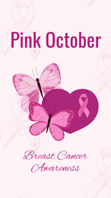 Pink October Template | PosterMyWall