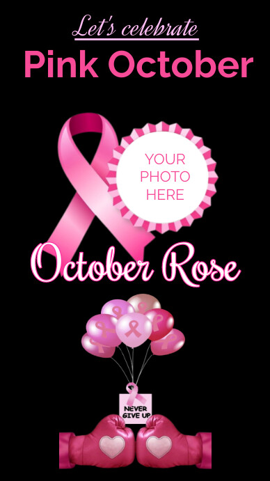 Pink October Template | PosterMyWall