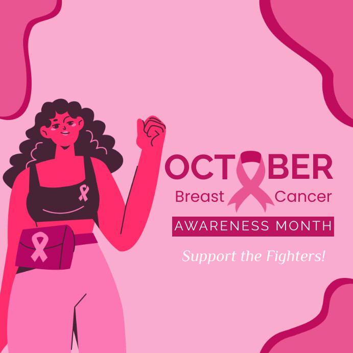 Pink October Template | PosterMyWall