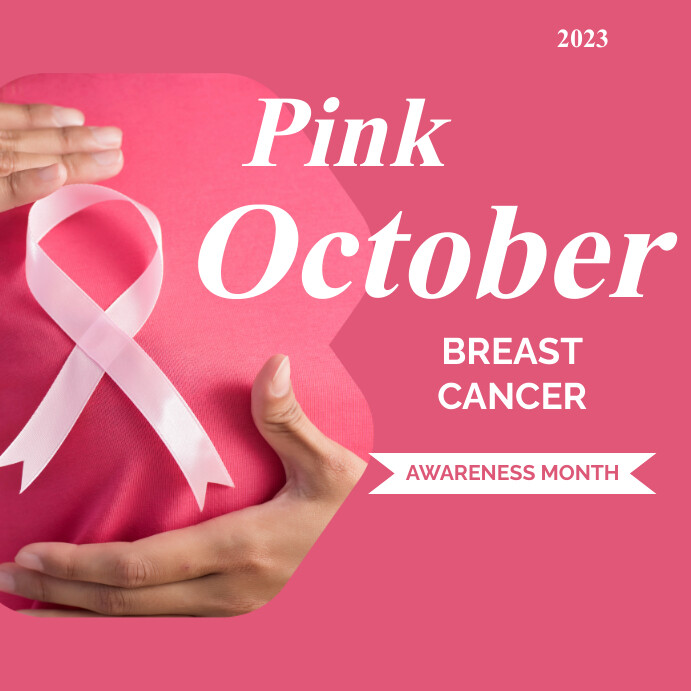 Pink October Template | PosterMyWall
