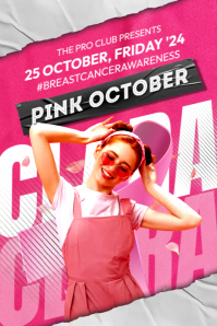 Pink October Event Template | PosterMyWall