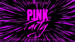 Black Club Party Digital Display Template