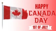 Pink Pastel Happy Canada Day Red And White Tw Twitter Post template