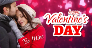 Pink Pastel Happy Valentine's Day Facebook Event Cover Facebook-evenementomslag template