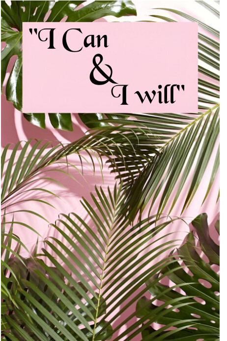 Pink Pastel Message Pink Pastel Inspirational Quotes Poster Templat | PosterMyWall