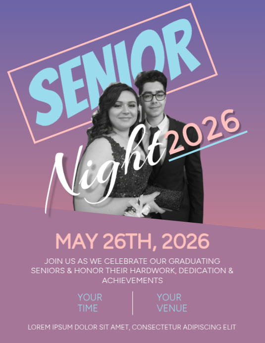 Senior Graduation Celebration Template | PosterMyWall