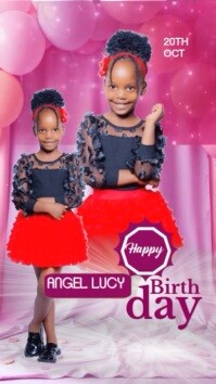 Pink Pastel Stylist Birthday Design For Girls Instagram Reel template