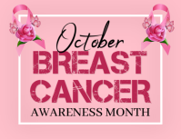 Pink Professional Breast Cancer Flyer (us Letter) template
