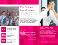Pink Corporate Partnership Flyer Template - Page 2
