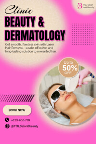 Dermatology Beauty Clinic Template | PosterMyWall