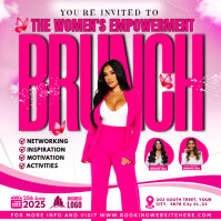 Pink Professional Guest Speaker Flyer Instagram Post template