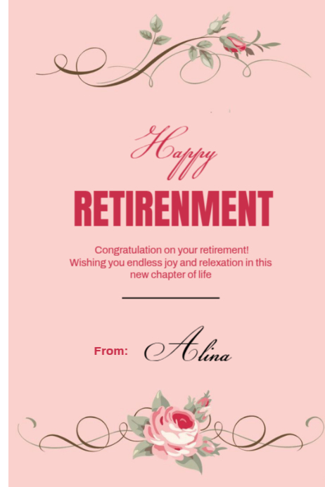 Retirement Celebration Posters Template | PosterMyWall