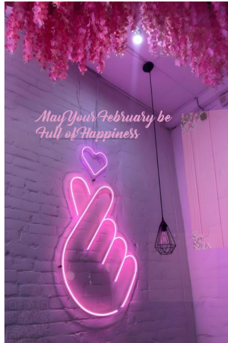 Pink Professional Hello February Motivational Quotes Poster Poster ...