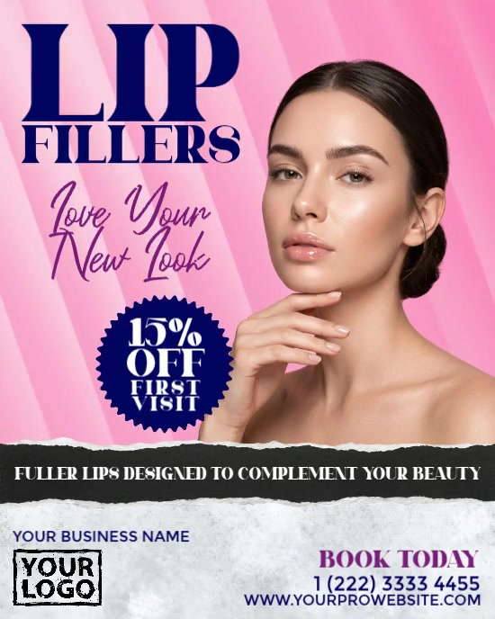 Lip Fillers Promotion Template | PosterMyWall