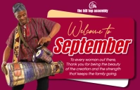 Pink Professional New Month Flyers  Tabloid template