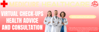 Pink Virtual Healthcare Services E-poskop Template