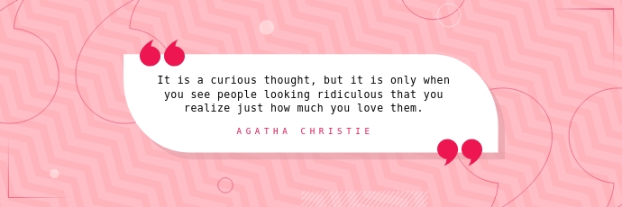 Pink Quote Twitter Header Twitter-header template