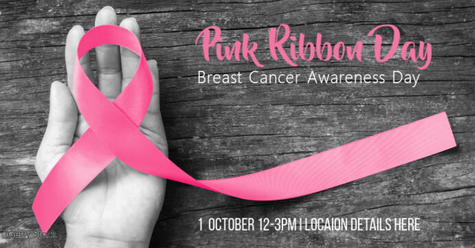 Pink Ribbon Template | PosterMyWall