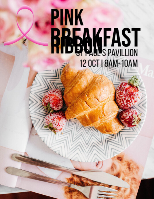 Copy of Pink Ribbon | PosterMyWall