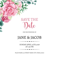 save the date Template | PosterMyWall