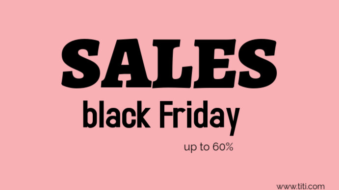 Pink  Sales Digital Display (16:9) template