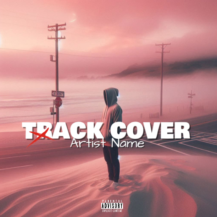 Plantilla de Pink Track Cover Album Cover | PosterMyWall