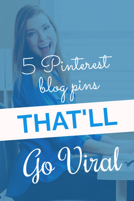 Pinterest blog pin template design maker | PosterMyWall