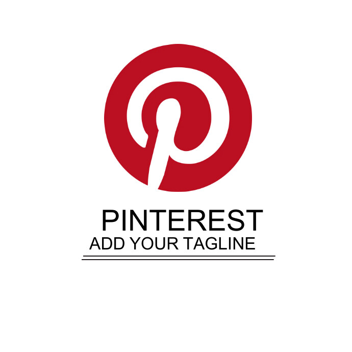 Pinterest logo Template | PosterMyWall