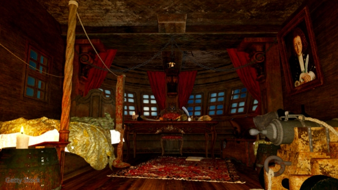 Pirate Ship Interior Layout
