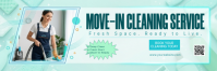 Pirus Move-In Cleaning Service ส่วนหัว Twitter Template