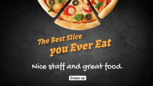 pizza advertisement 数字显示屏 (16:9) template