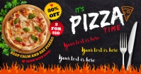 PIZZA BANNER Facebook Shared Image template