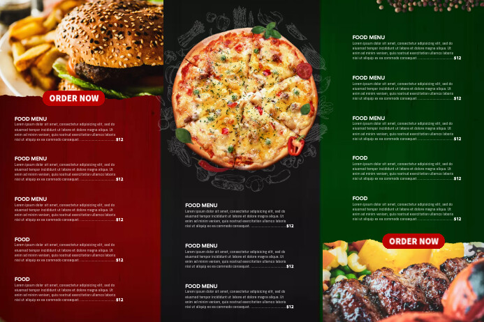 Pizza Best Deals Cartaz template
