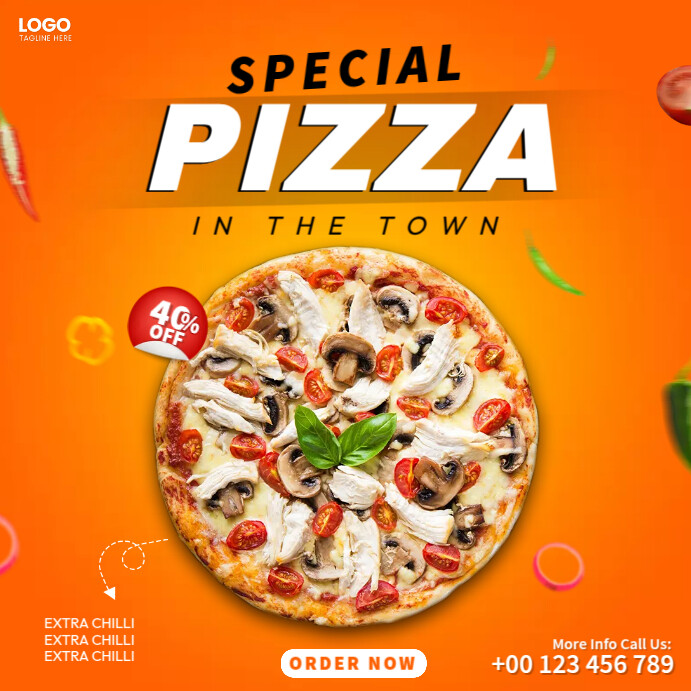 Pizza Best Offer Template | PosterMyWall