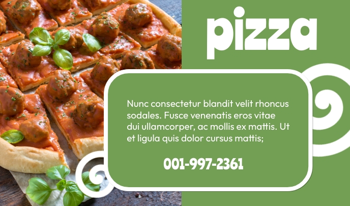 Pizza Menu. Tag Pizza Delivery Template | PosterMyWall
