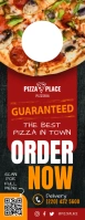 Pizza Door Hanger Template