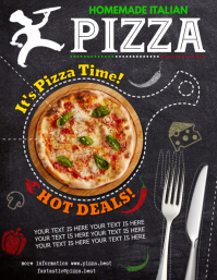 800 Pizza Flyer Customizable Design Templates Postermywall