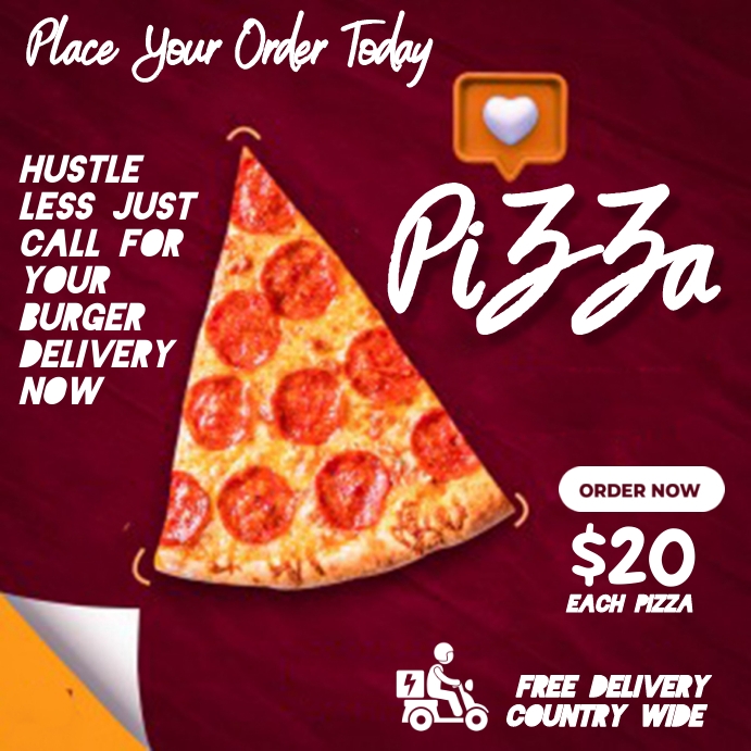 Pizza Flyer Template PosterMyWall