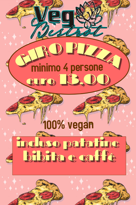 Pizza Flyer Vorlage Postermywall