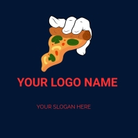 Pizza logo fast food restaurant logo Template | PosterMyWall