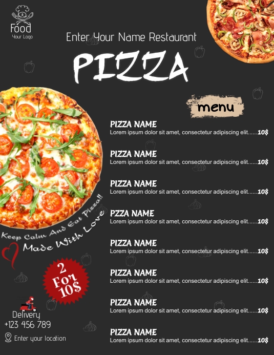 Izza Menu Pizza Jawn Menu at Logan Storkey blog