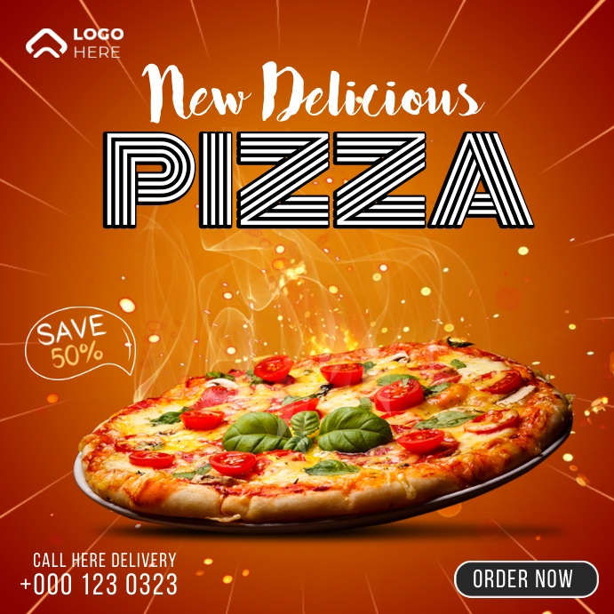 Pizza Menu Offer Template | PosterMyWall