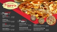 Pizza Menu Tv Ad Menu Template Digital Display (16:9)