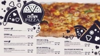 Pizza Menu Tv Ad Menu Template Digital Display (16:9)