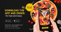 pizza order Facebook Shared Image template