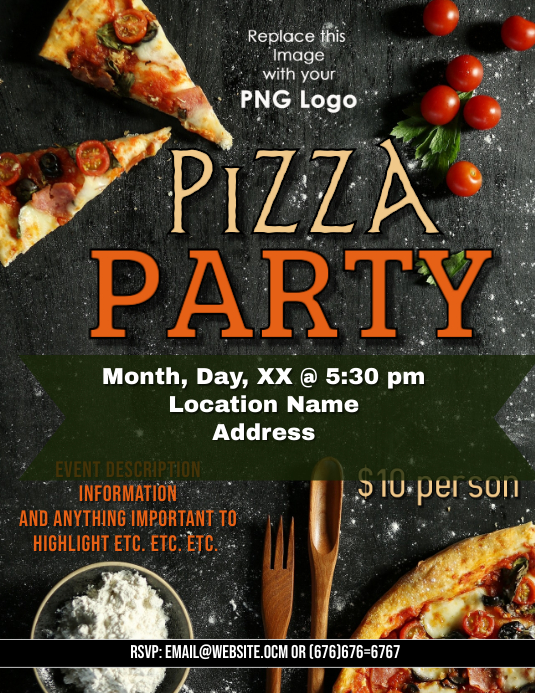 Pizza Vorlage Postermywall Pizza Vorlage Postermywall