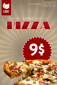 8 190 customizable design templates for pizza sale postermywall pizza sale flyer template