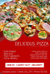 100 customizable design templates for pizza flyers postermywall